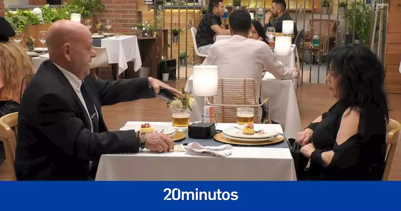 Kike a Toñi, en el final de su cita en 'First Dates': '¿Eres feminista? Entonces pagas tú'