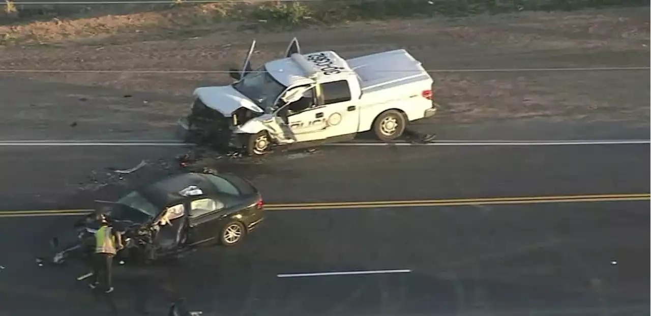 Salt River police officer involved in serious crash on Indian School Road near Loop 101