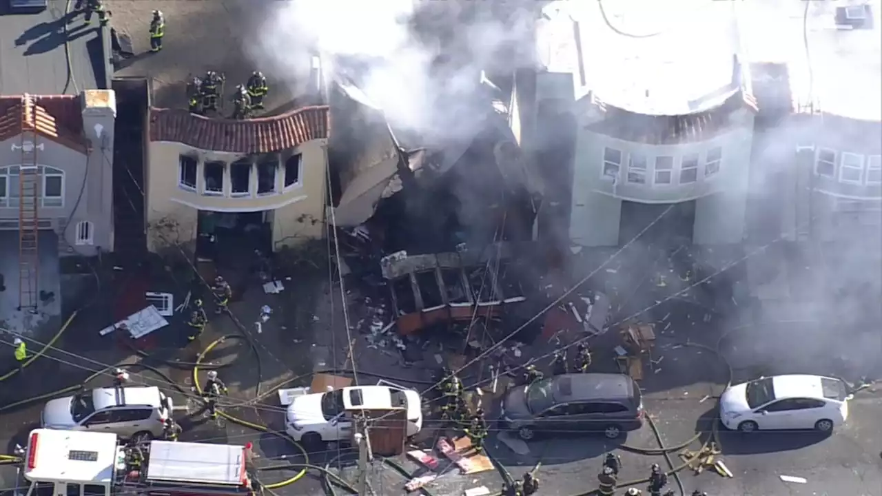 Explosion knocks Outer Sunset home off foundation, sparks 3-alarm fire, SFFD says; 1 hurt