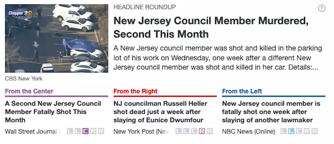 New Jersey Council Member Murdered, Second This Month