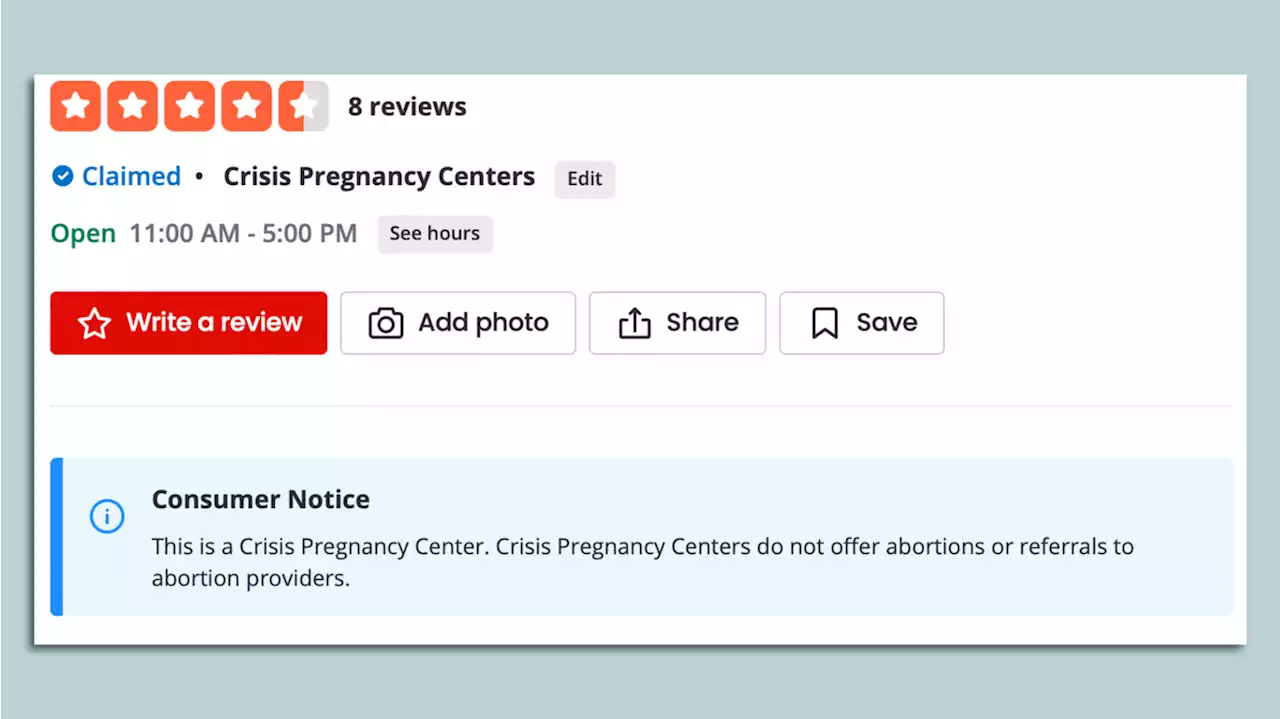 Scoop: Yelp fires back at state AGs over crisis pregnancy centers