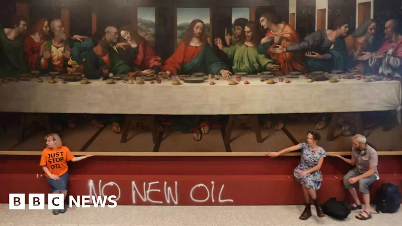 Just Stop Oil activists fined for damaging Last Supper