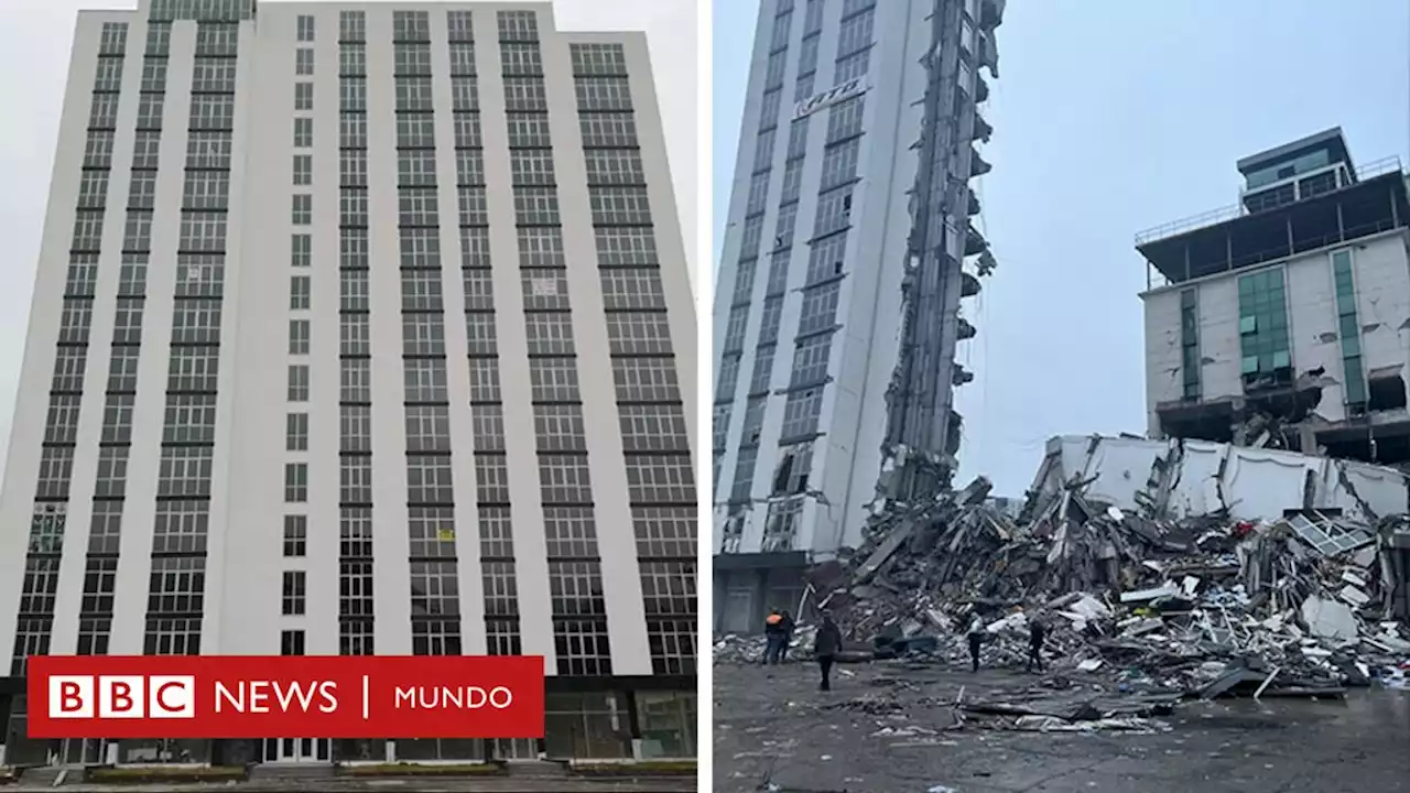 Los edificios que no deberían haberse derrumbado en el terremoto de Turquía - BBC News Mundo