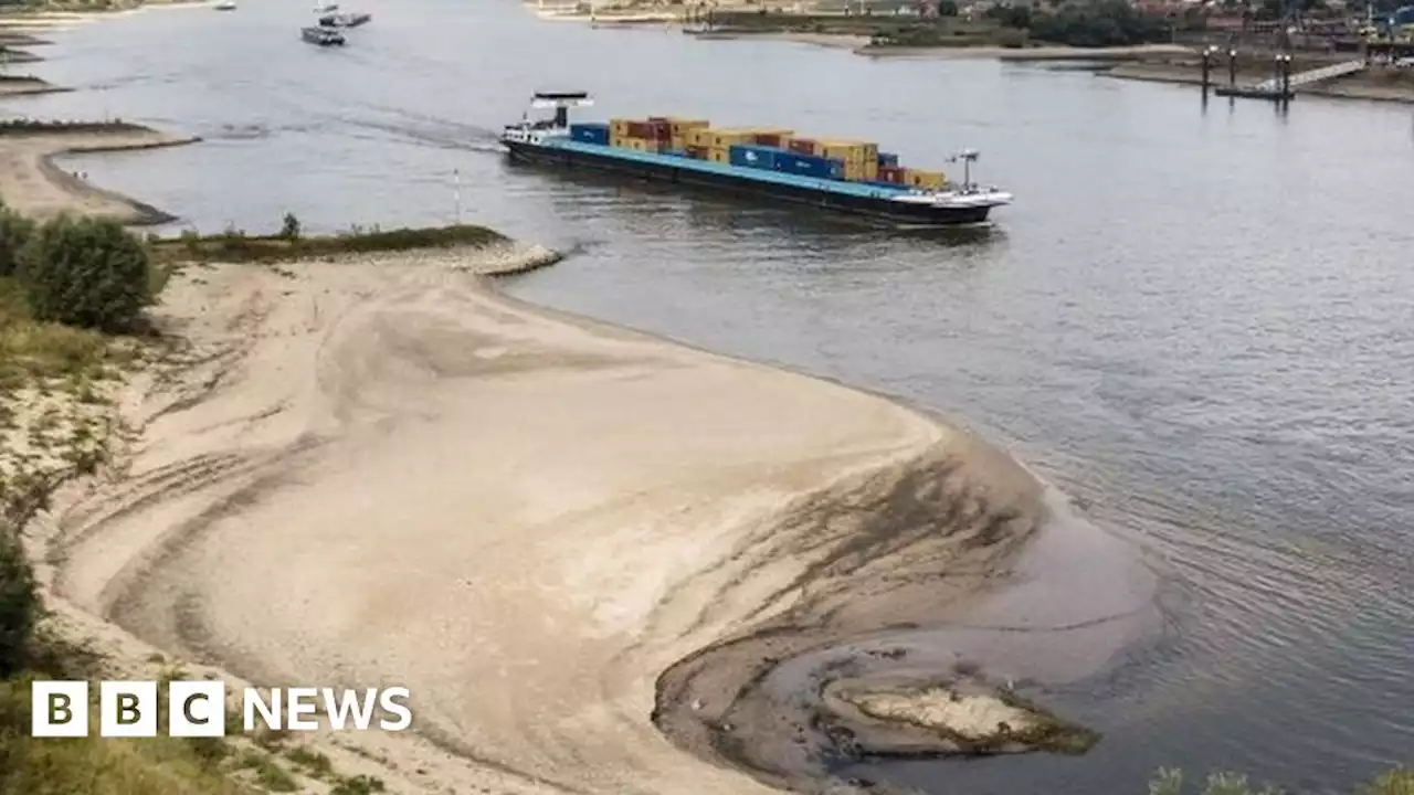 Droughts leave cargo riverboats high and dry