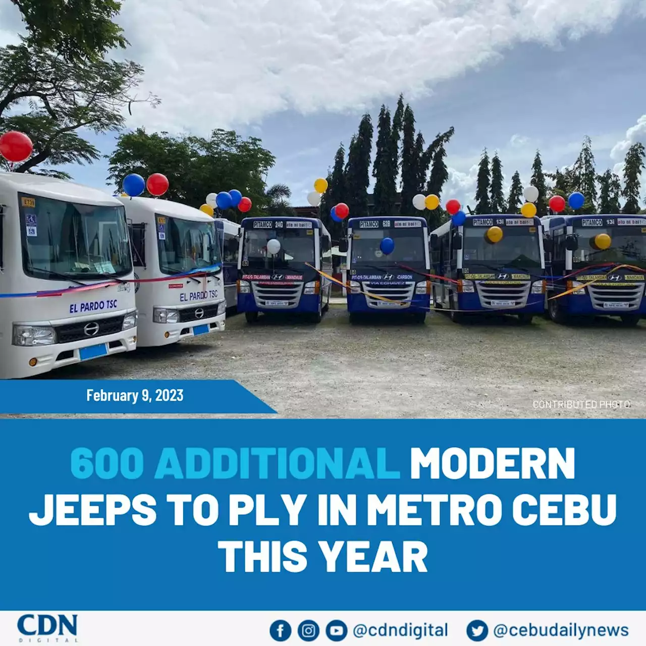 More modern jeepneys to ply Cebu routes soon