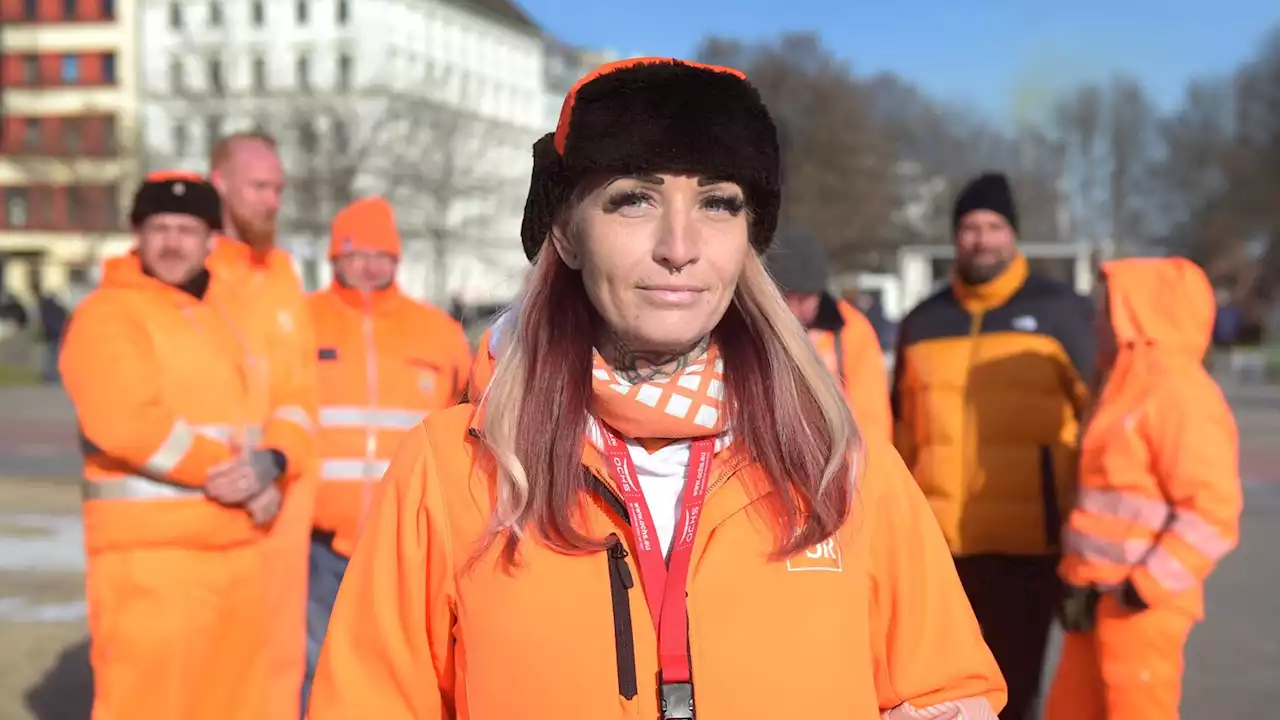 BSR-Mitarbeiter legen zwei Tage die Arbeit nieder