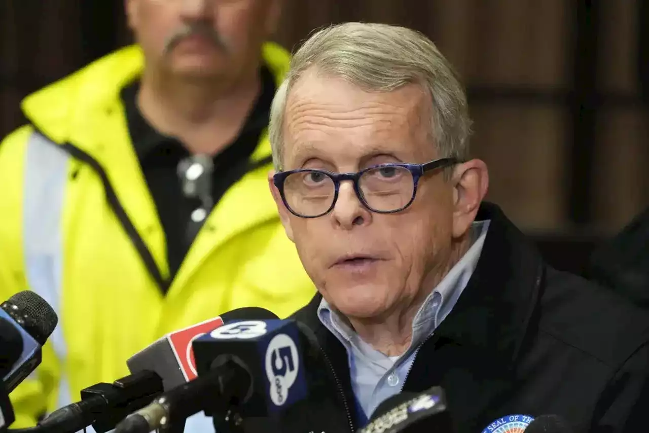 Reporter arrested during Ohio Gov. Mike DeWine’s news conference on train derailment