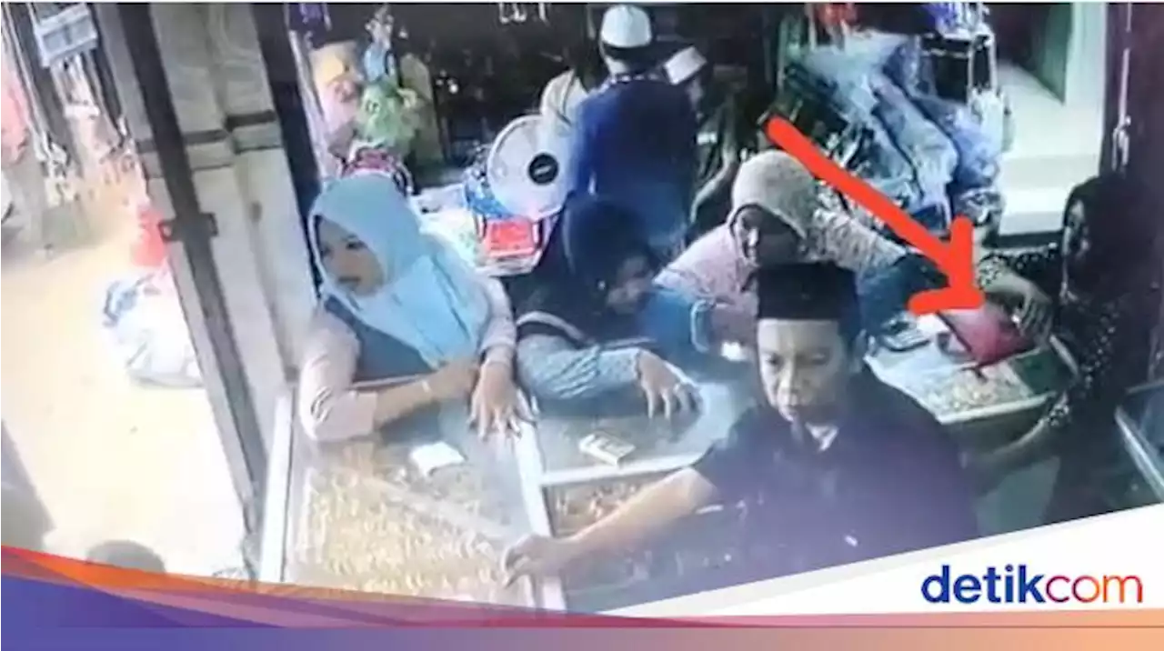 Pencuri di Sumenep Kembalikan Emas Curian Usai Video Aksinya Viral