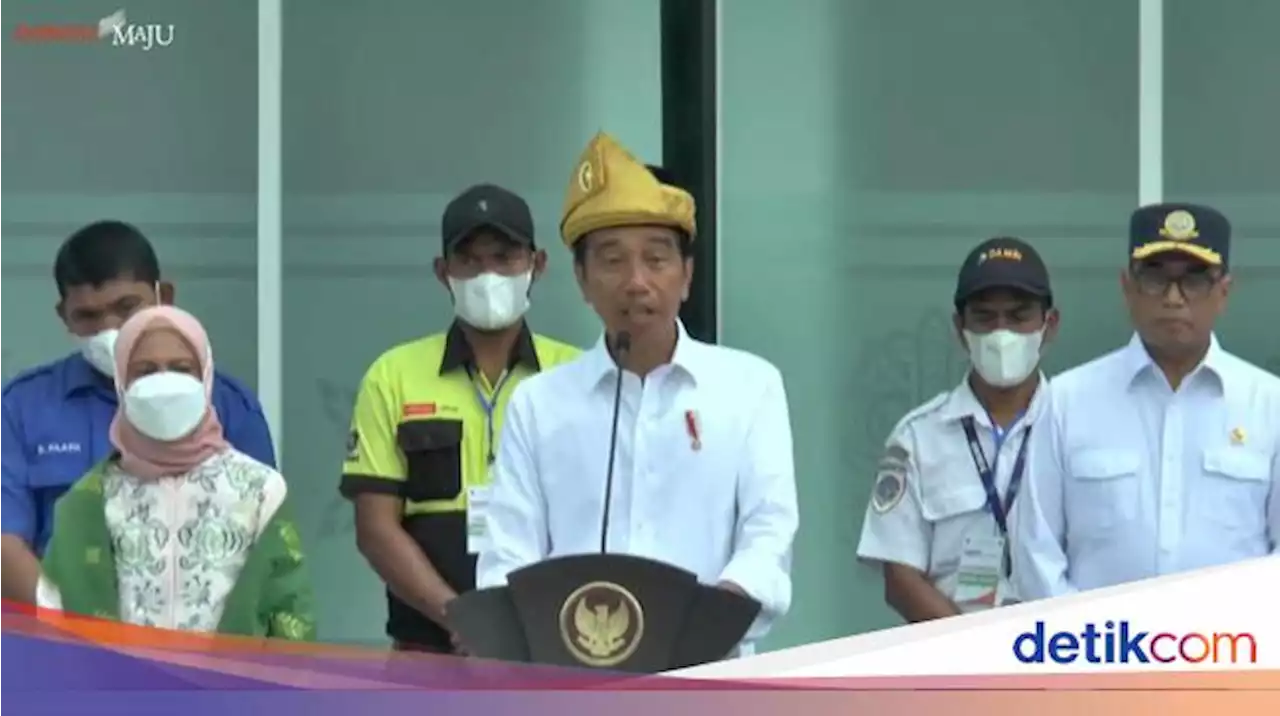 Resmikan 2 Terminal di Sumut, Jokowi Minta Bersih dari Preman