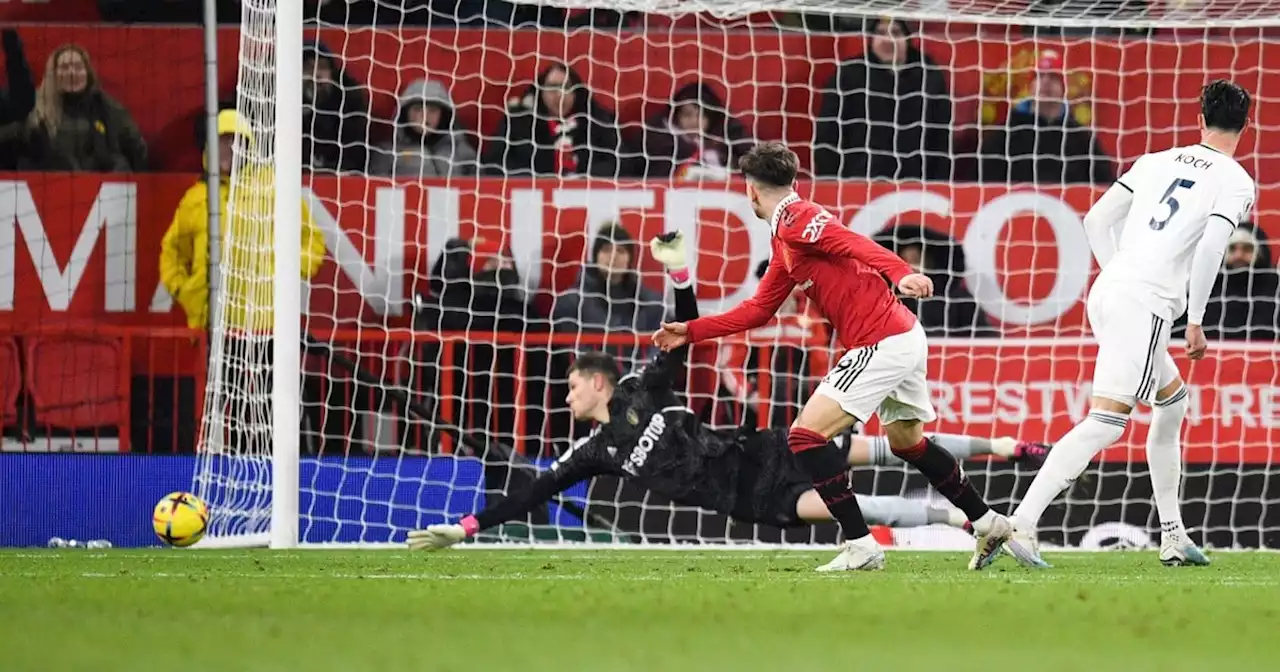 El esperanzador posteo de Garnacho tras sus goles errados