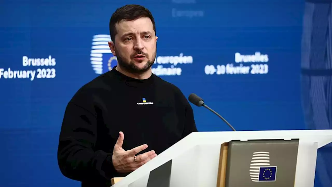 Dit is hoe president Zelensky met zijn toespraak Europese leiders wil overtuigen van een EU-lidmaatschap