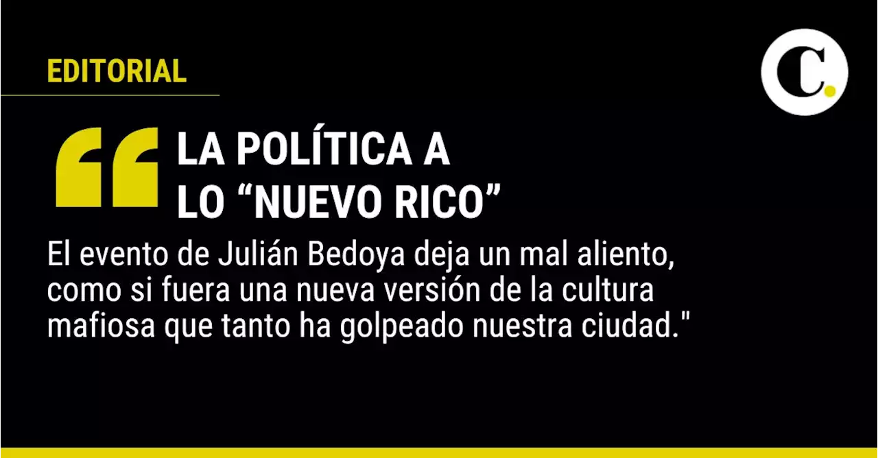 La política a lo “nuevo rico”