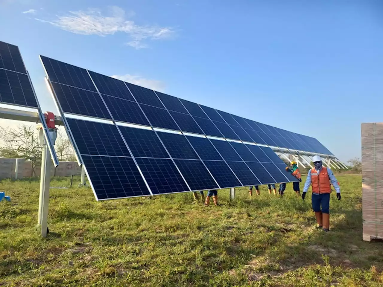 Parque solar Guayepo en Atlántico presenta un avance de más del 28 %