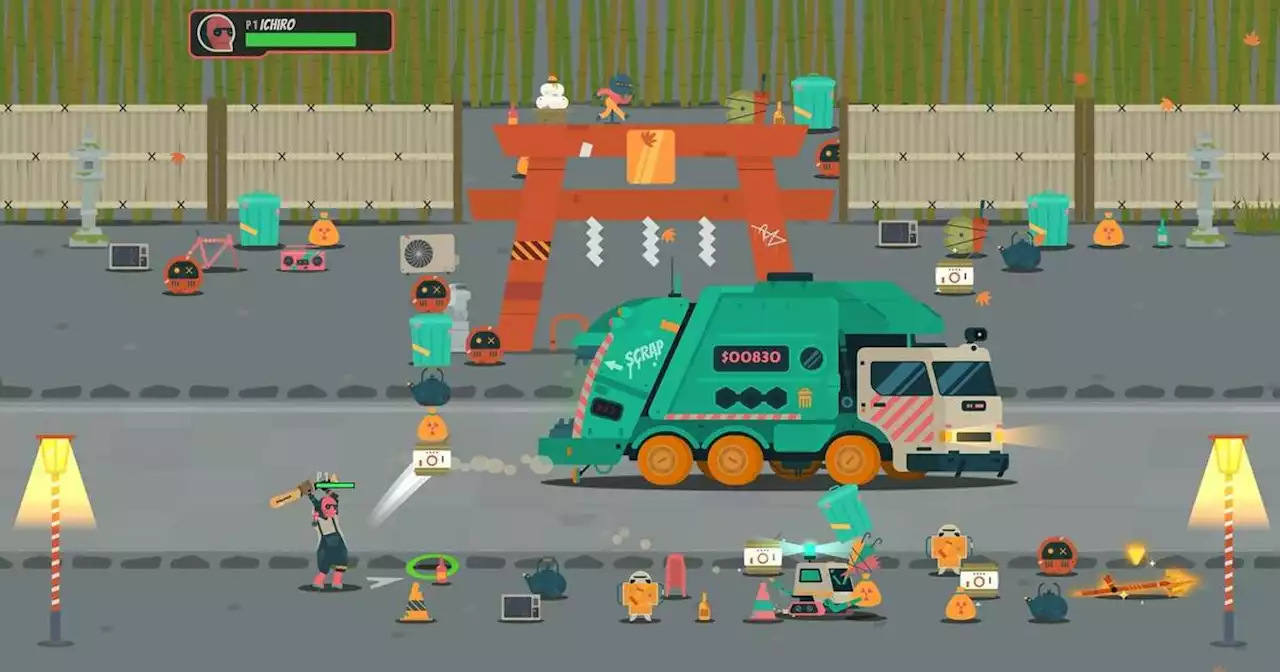 PixelJunk Scrappers Deluxe and everything else from PlayStation's mini indie showcase