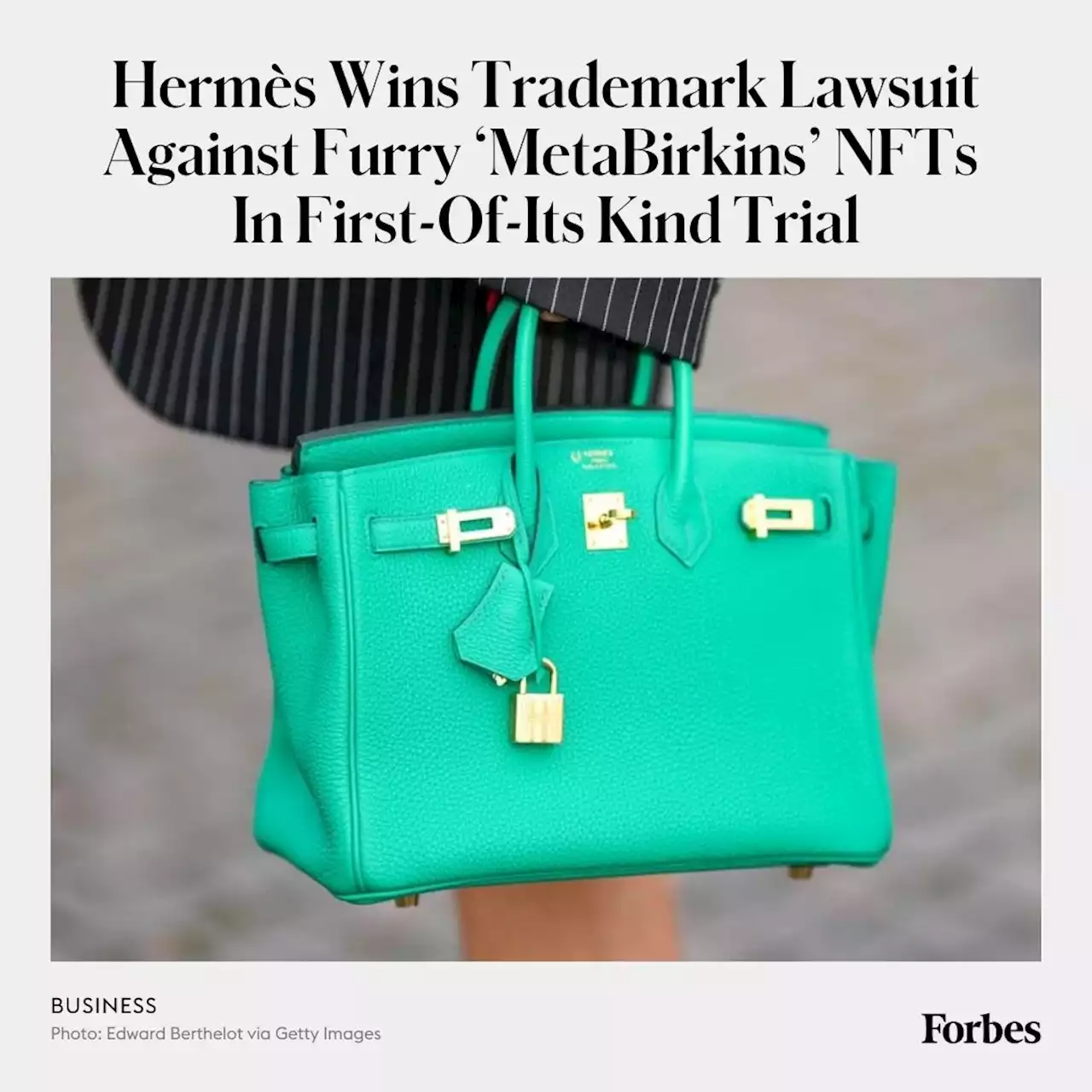 Hermès Wins Trademark Lawsuit Against Furry ‘MetaBirkins’ NFTs In First-Of-Its Kind Trial