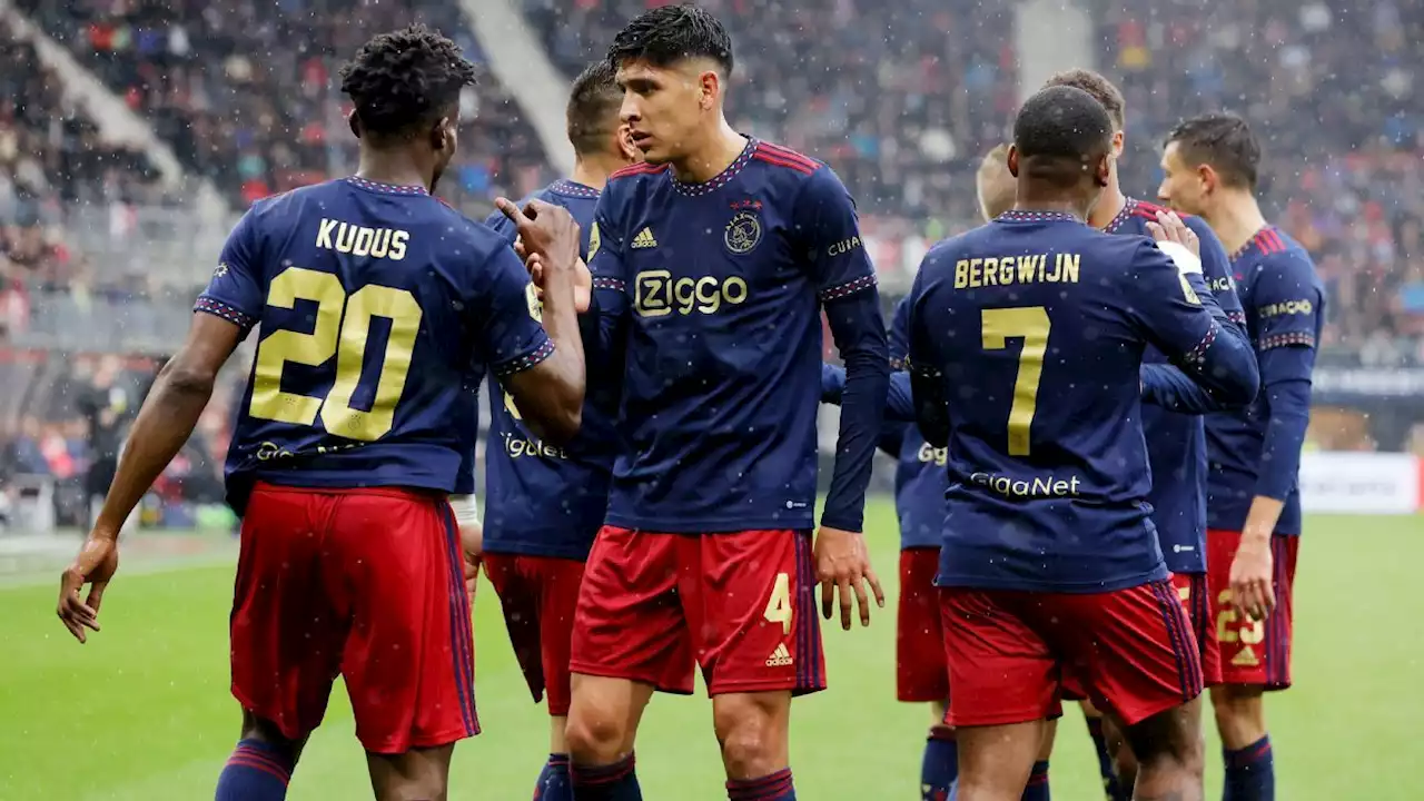 Con Edson Álvarez los 90 minutos, Ajax avanza a los cuartos de final de la Copa