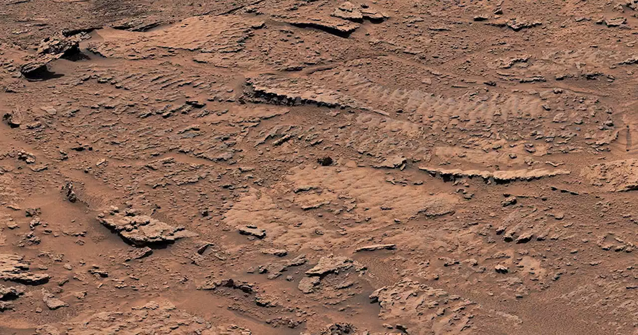 NASA Rover Finds What Appears to Be Ancient Water Ripple on Mars