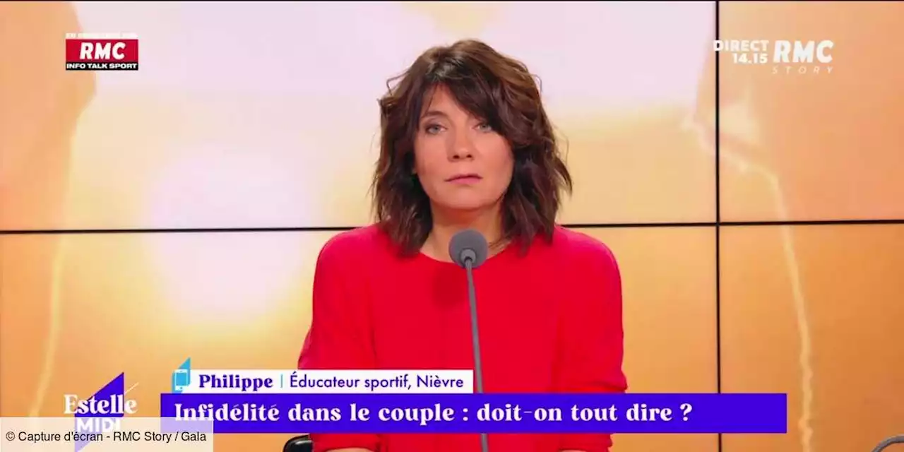 “Ah quand même !” : Estelle Denis troublée face à un téléspectateur “infidèle toute sa vie” - Gala