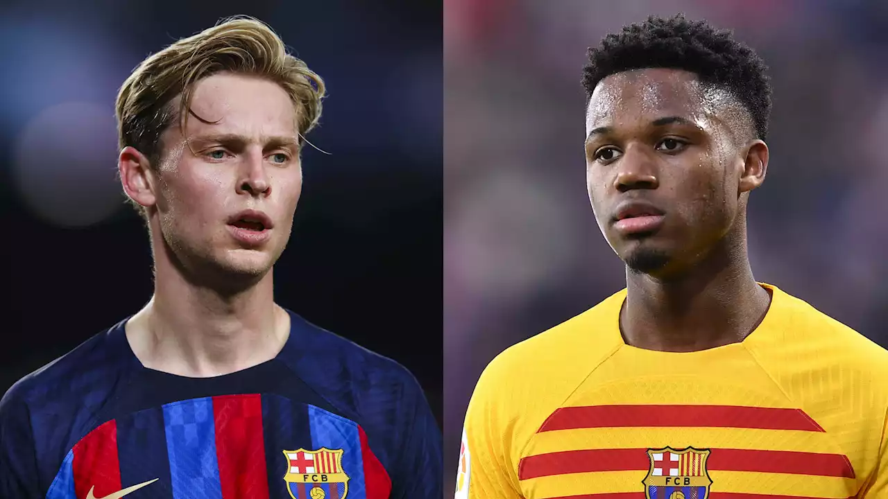 Manchester United Semringah!? Barcelona Mungkin Dipaksa Jual Frenkie De Jong & Ansu Fati Karena Lewati Batas Gaji | Goal.com Indonesia