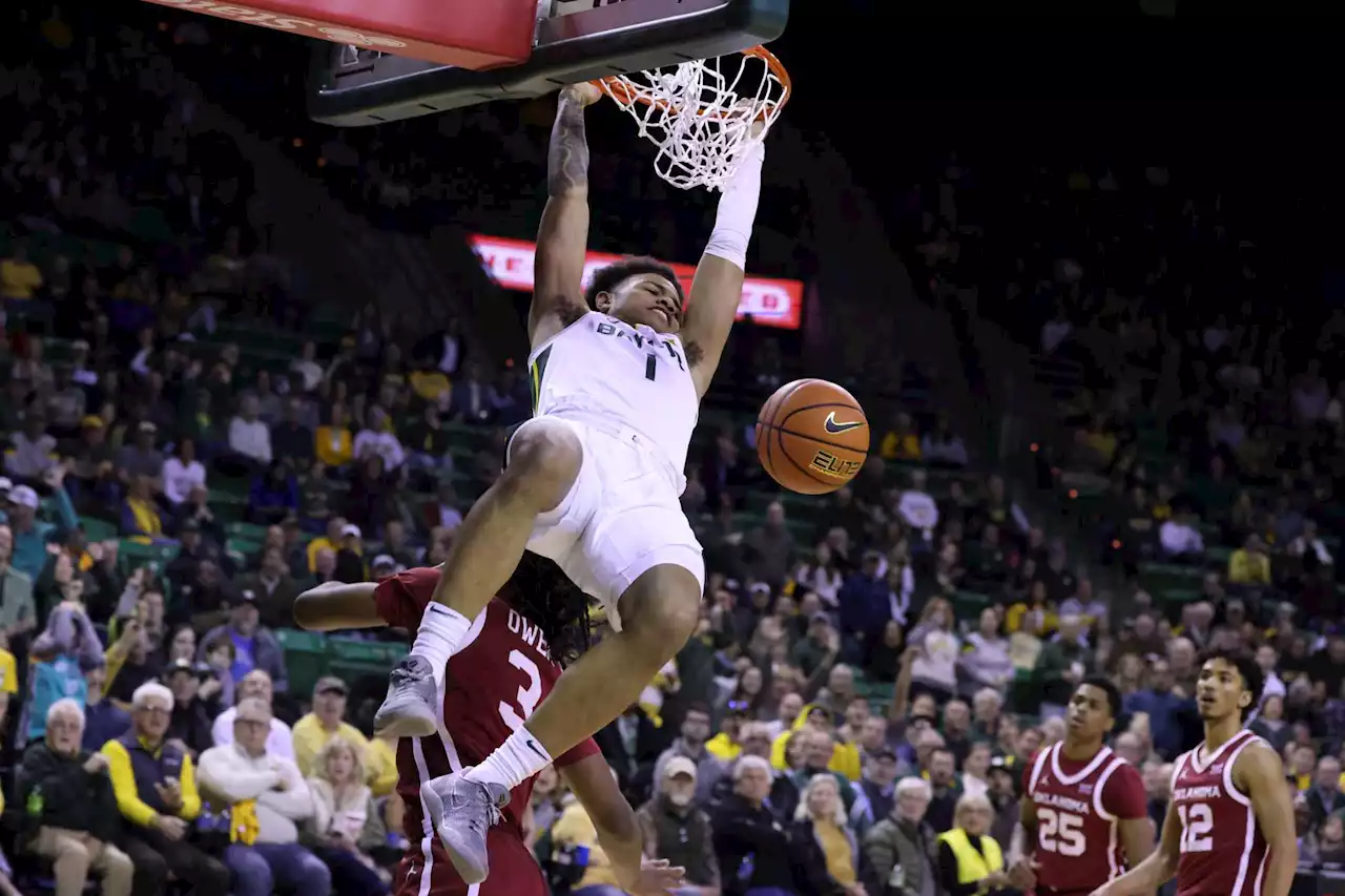 Keyonte George, Adam Flagler lead No. 14 Baylor over Oklahoma