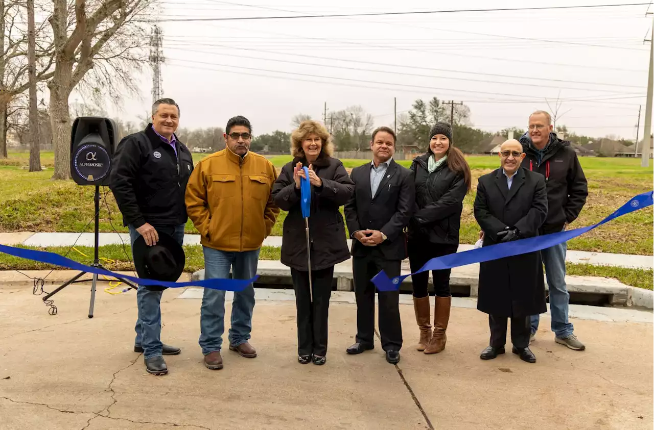 Work to improve drainage in flood-prone Sugar Land neighborhood comes to an end