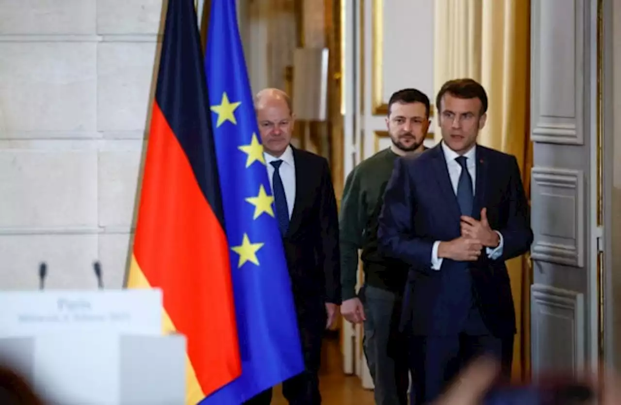 Ukraine’s Zelensky tells France, Germany to provide ‘game changing’ weapons