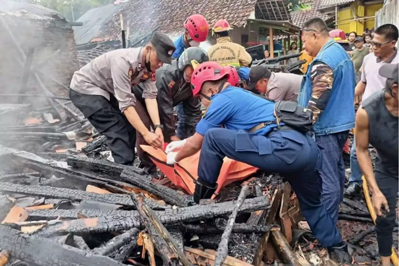 Kebakaran Rumah di Sukabumi, Mulyati Ditemukan Tewas dengan Kondisi Mengenaskan