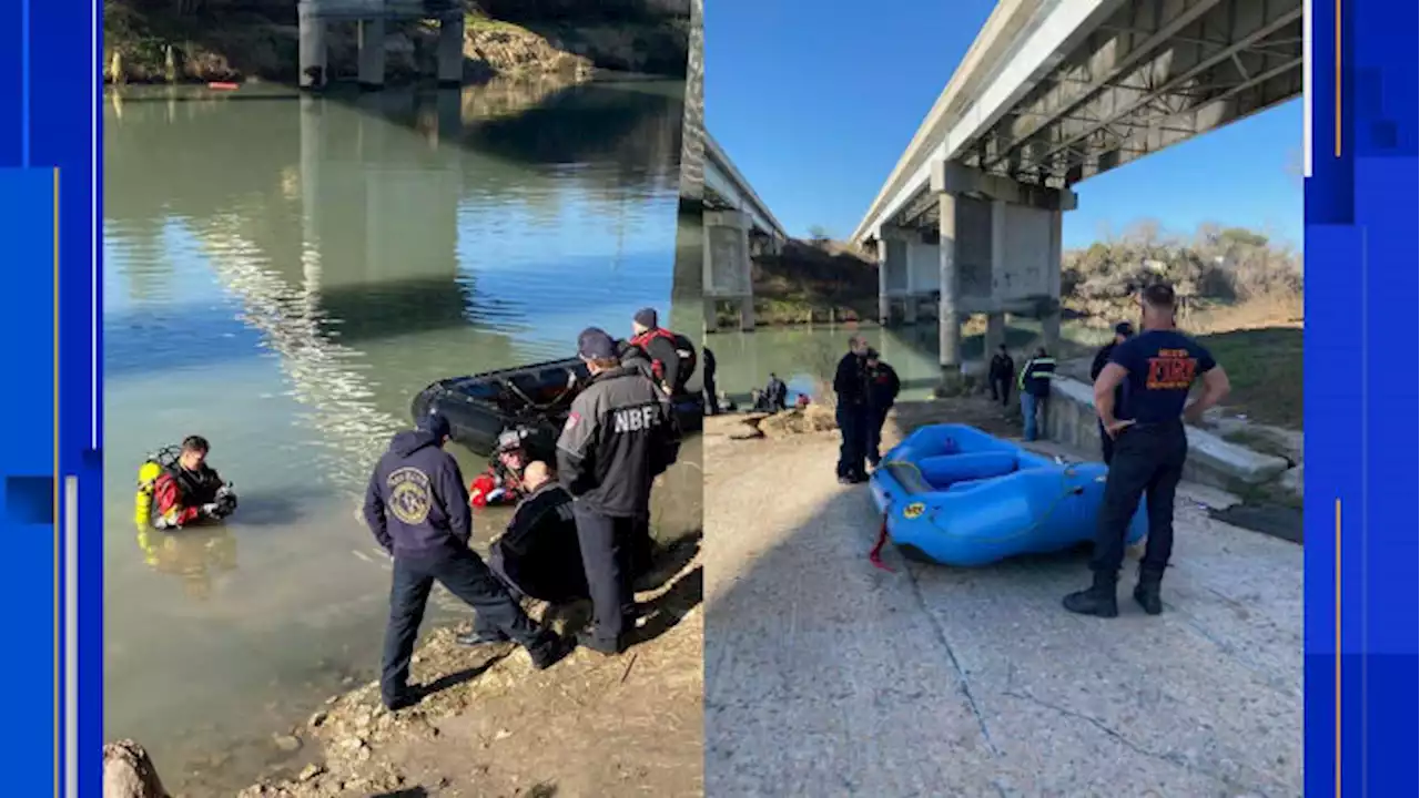 Divers locate crashed car in Guadalupe River, still unsure if driver is inside