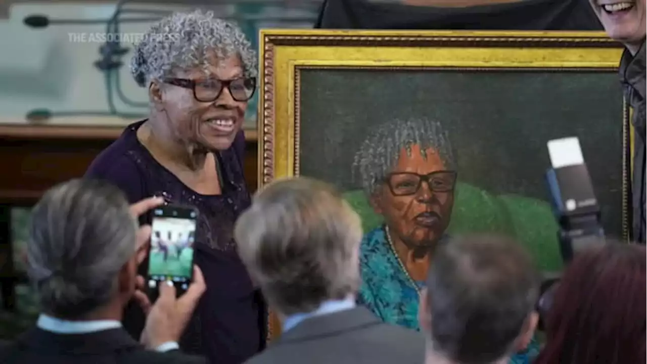 Opal Lee, ‘grandmother of Juneteenth,’ gets portrait at Texas Capitol