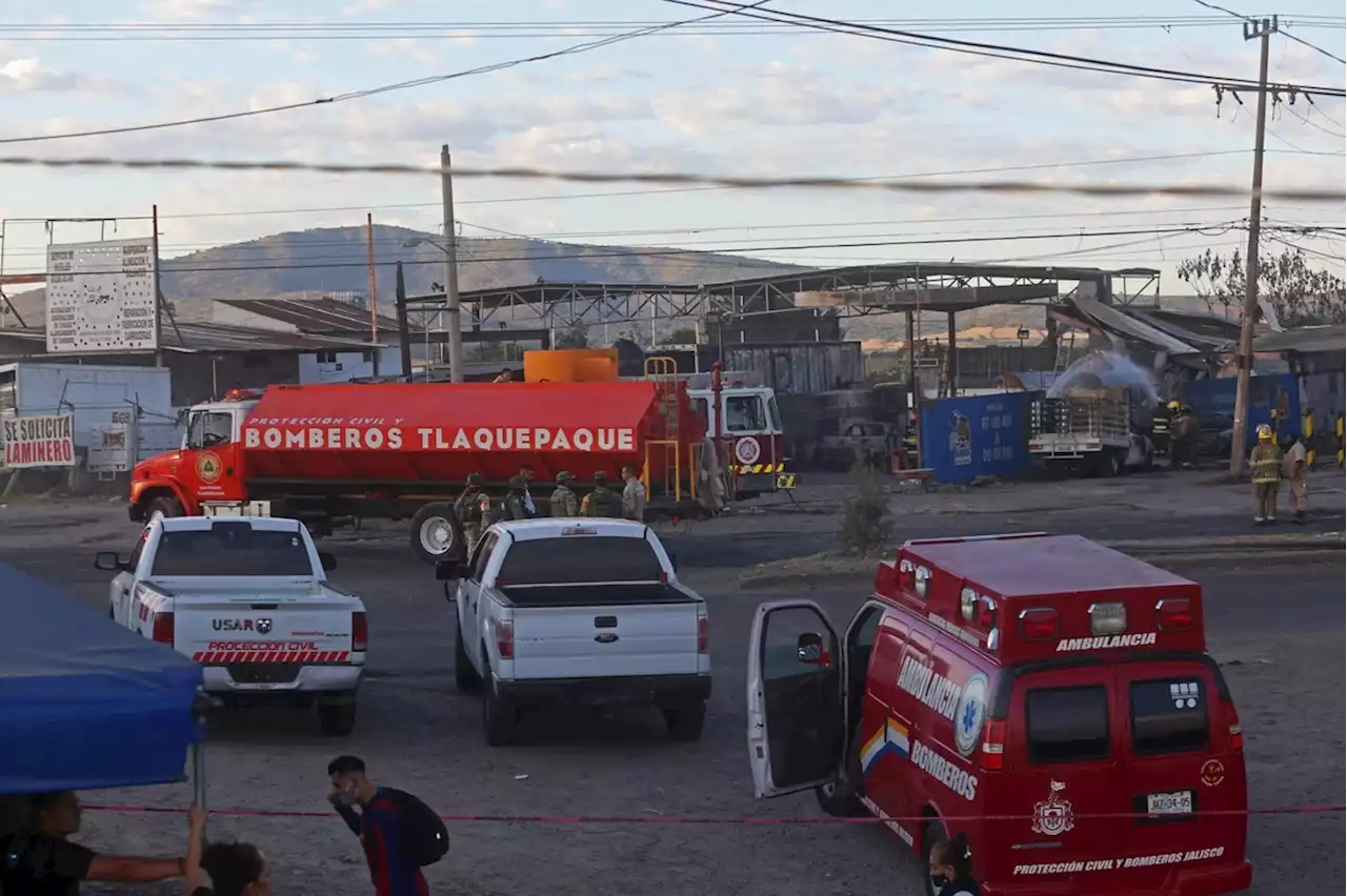 Bomberos descubren laboratorio de drogas sintéticas en Zapopan, Jalisco