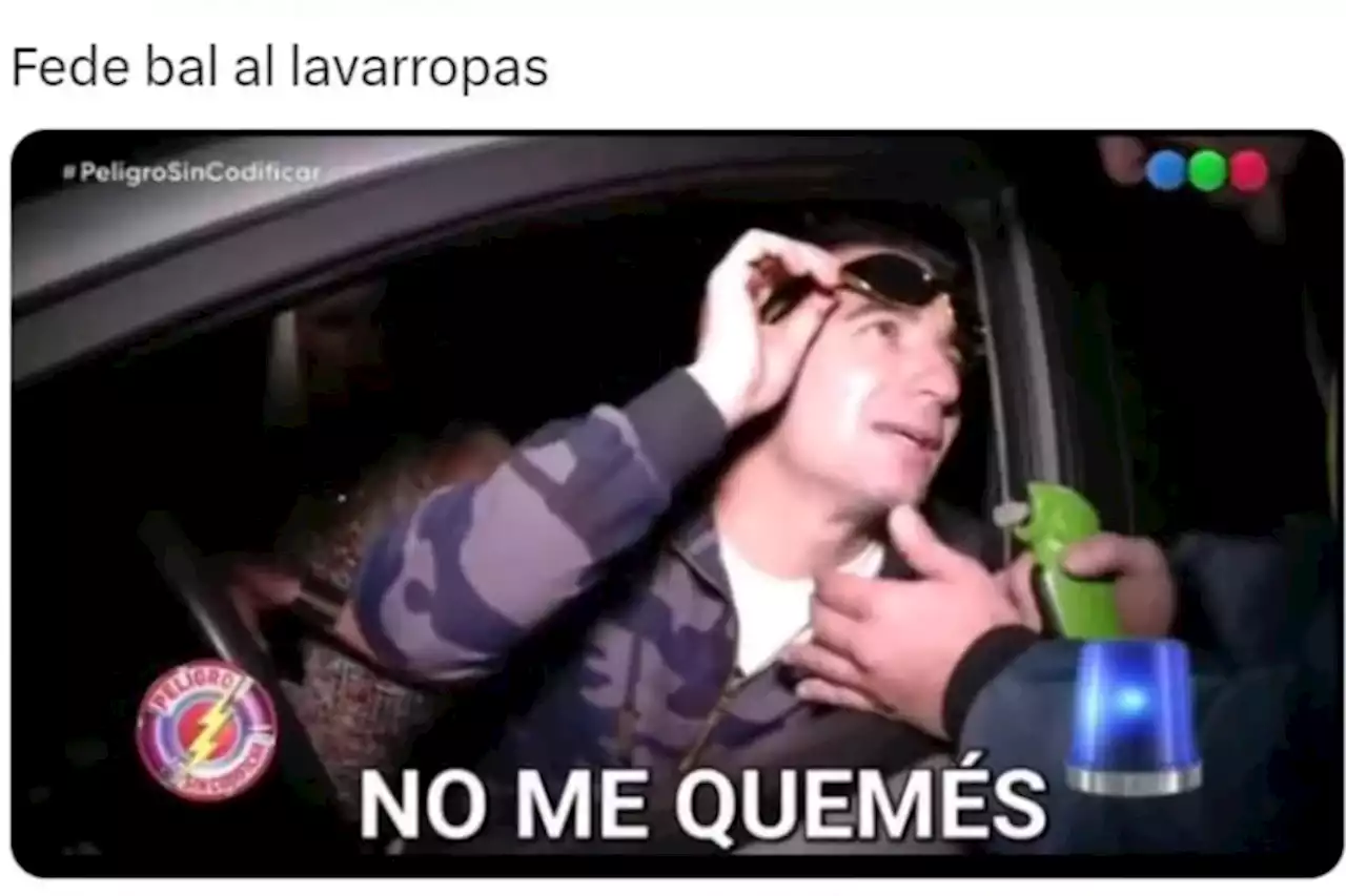 Los mejores memes sobre Fede Bal y el “lavarropas traidor” que reveló su infidelidad