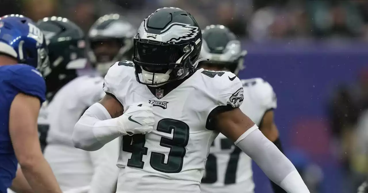 Eagles linebacker Kyzir White explains how Chargers made him mad