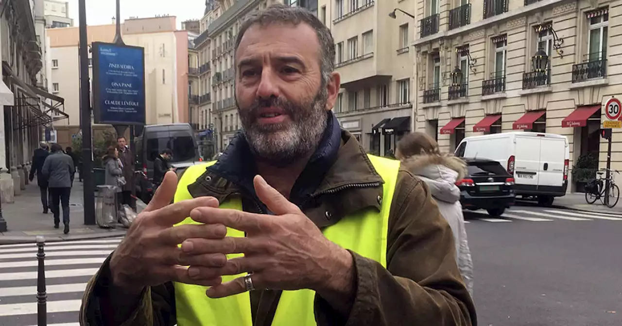 L’ancien « gilet jaune » Christophe Chalençon condamné à 8 mois de prison ferme pour des menaces