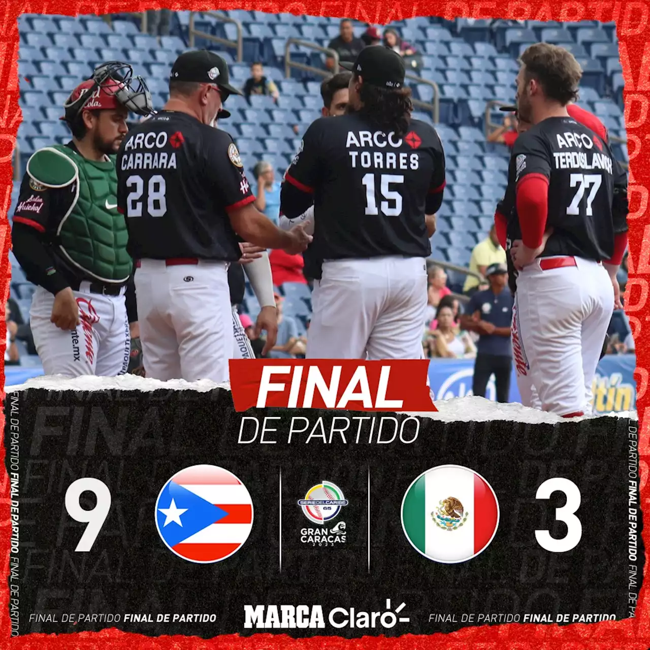 México tropieza ante Puerto Rico previo a las semifinales de la Serie del Caribe 2023