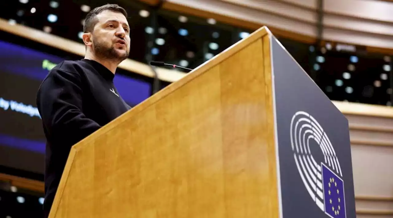 Zelensky a Bruxelles: 'L'Ue significa libertà, è la casa dell'Ucraina'