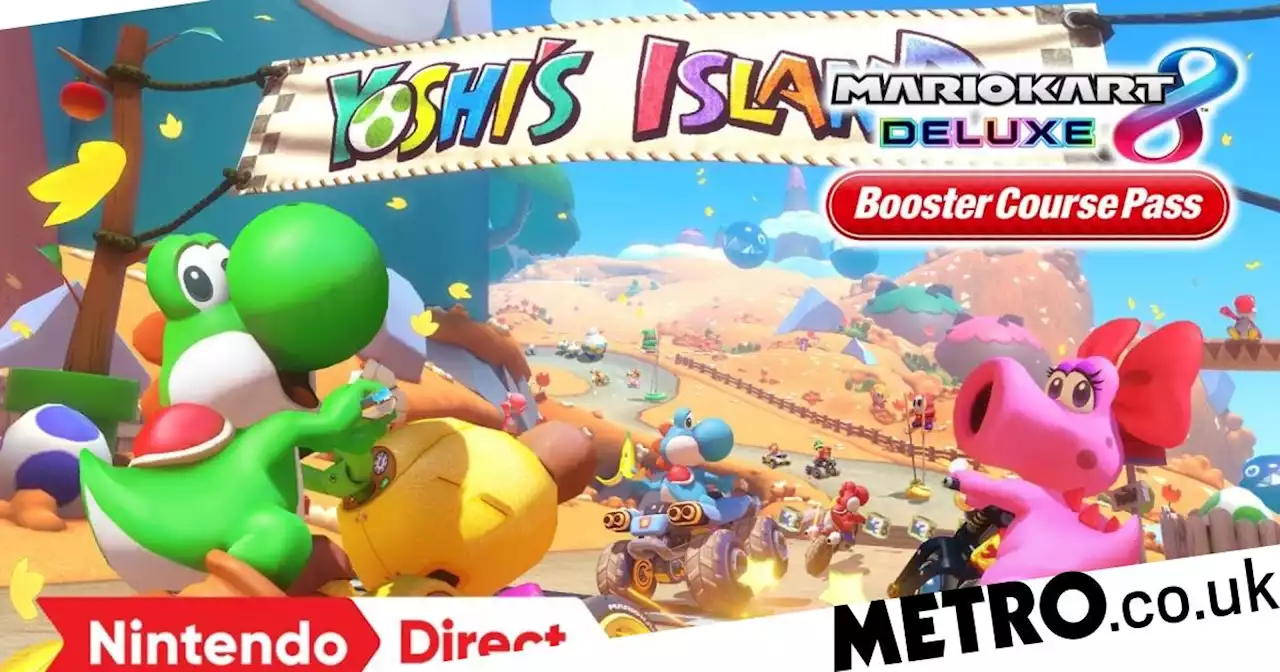 Mario Kart 8 Deluxe getting beautiful new Yoshi Island course and Birdo