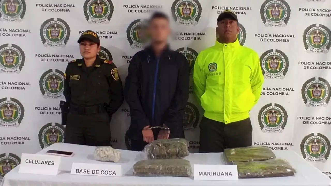 Cogieron a alias “el Flaco o Daniel” con más de $10.000.000 en marihuana en Salgar, Antioquia | Minuto30