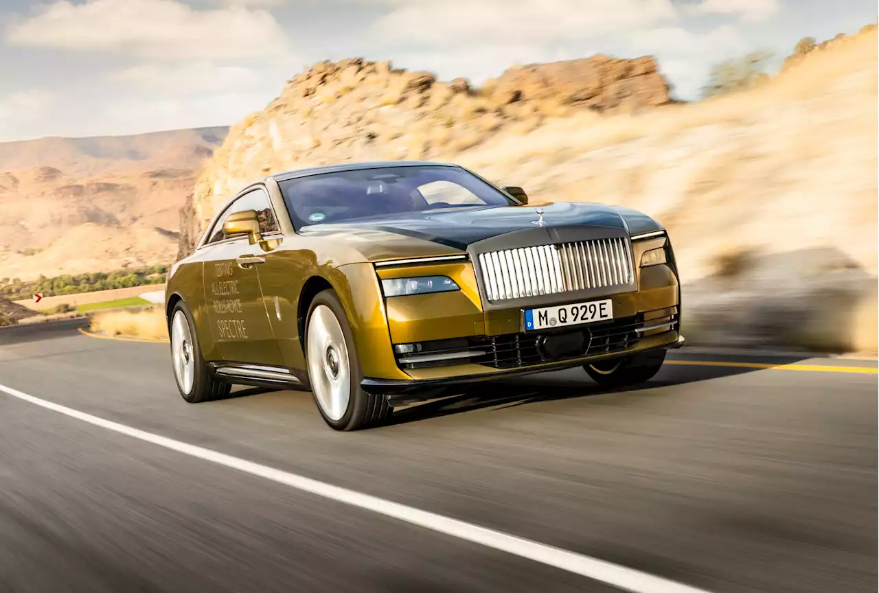 Rolls-Royce Spectre heads to South Africa for hot-weather testing