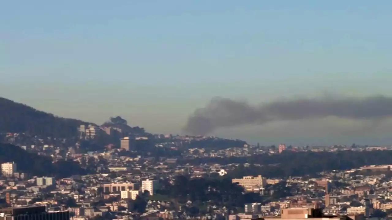 Firefighters Battle 3-Alarm Blaze in San Francisco's Sunset District