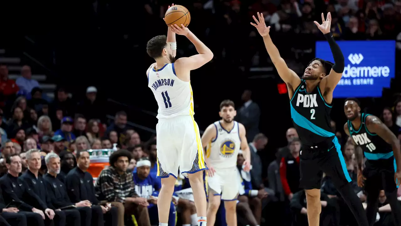 Warriors Observations: Klay Thompson's Birthday Spoiled in Loss to Blazers