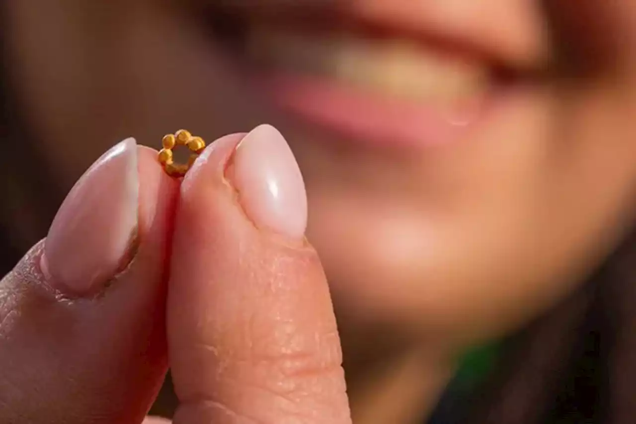 1,600-year-old pure gold bead unearthed at Jerusalem archaeological site