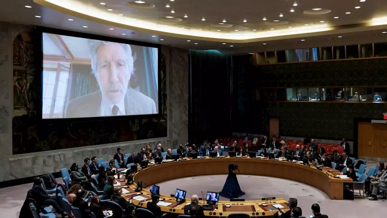 Invitado por Rusia, Roger Waters participó de una reunión del Consejo de Seguridad de la ONU | Tras las acusaciones de la esposa de David Gilmour