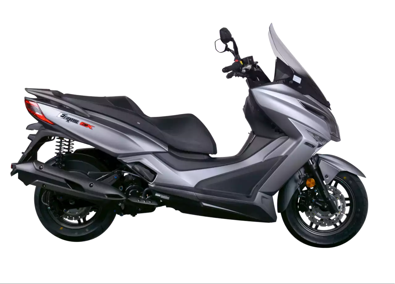 2023 Modenas Elegan 250 EX scooter updated - two-channel ABS, LED projector lights, RM16,997 - paultan.org