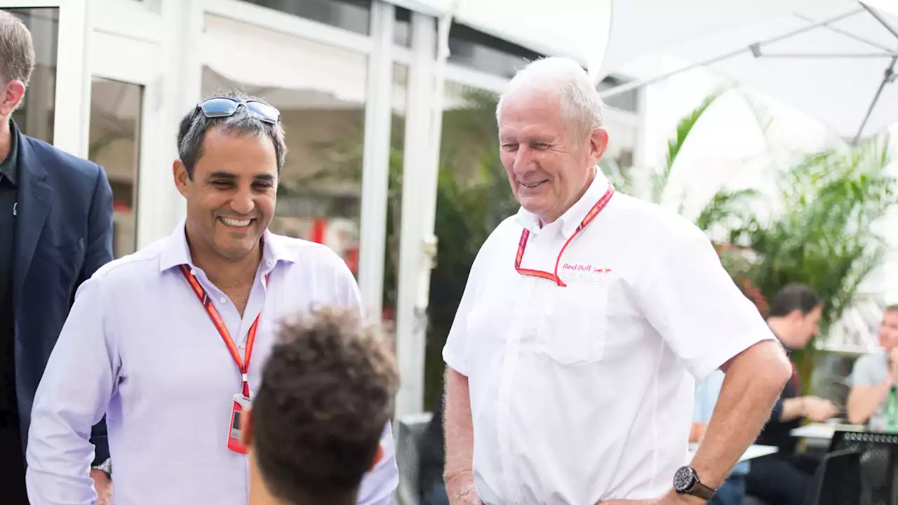 Juan Pablo Montoya on working with Helmut Marko: He is angry with me to this day