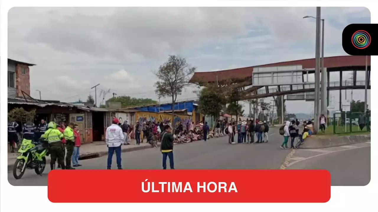 Indígenas se toman la calle 80 y provocan caos vehicular en el occidente de Bogotá - Pulzo