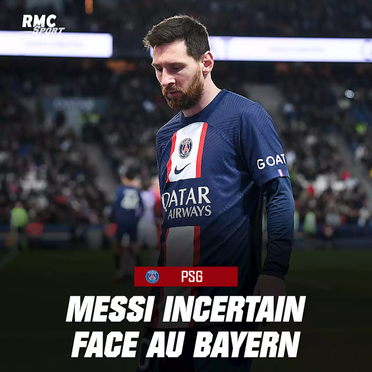 EN DIRECT - OM-PSG:EN DIRECT - OM-PSG: inquiétude pour Messi, forfait contre Monaco et incertain contre le Bayern en Ligue des champions