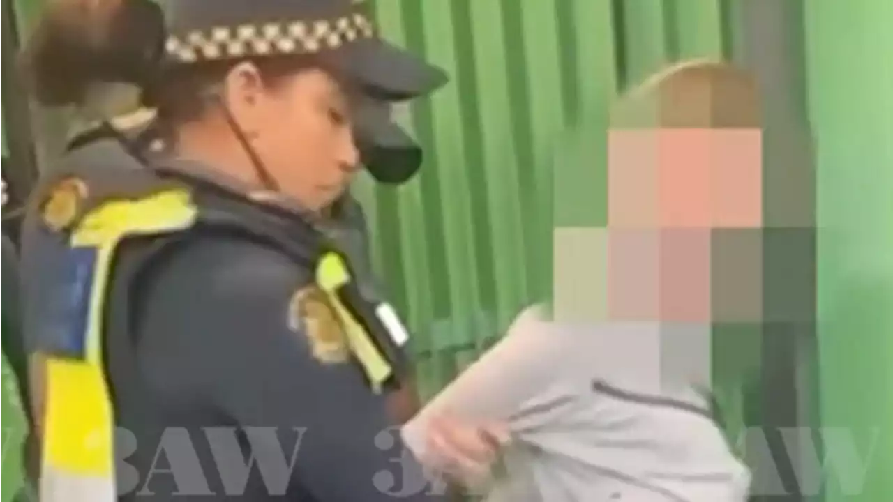 Shock moment female transport officer slaps 11yo boy in the face