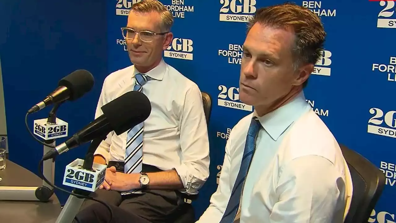 'That's just wrong': Perrottet and Minns clash in heated first NSW election debate