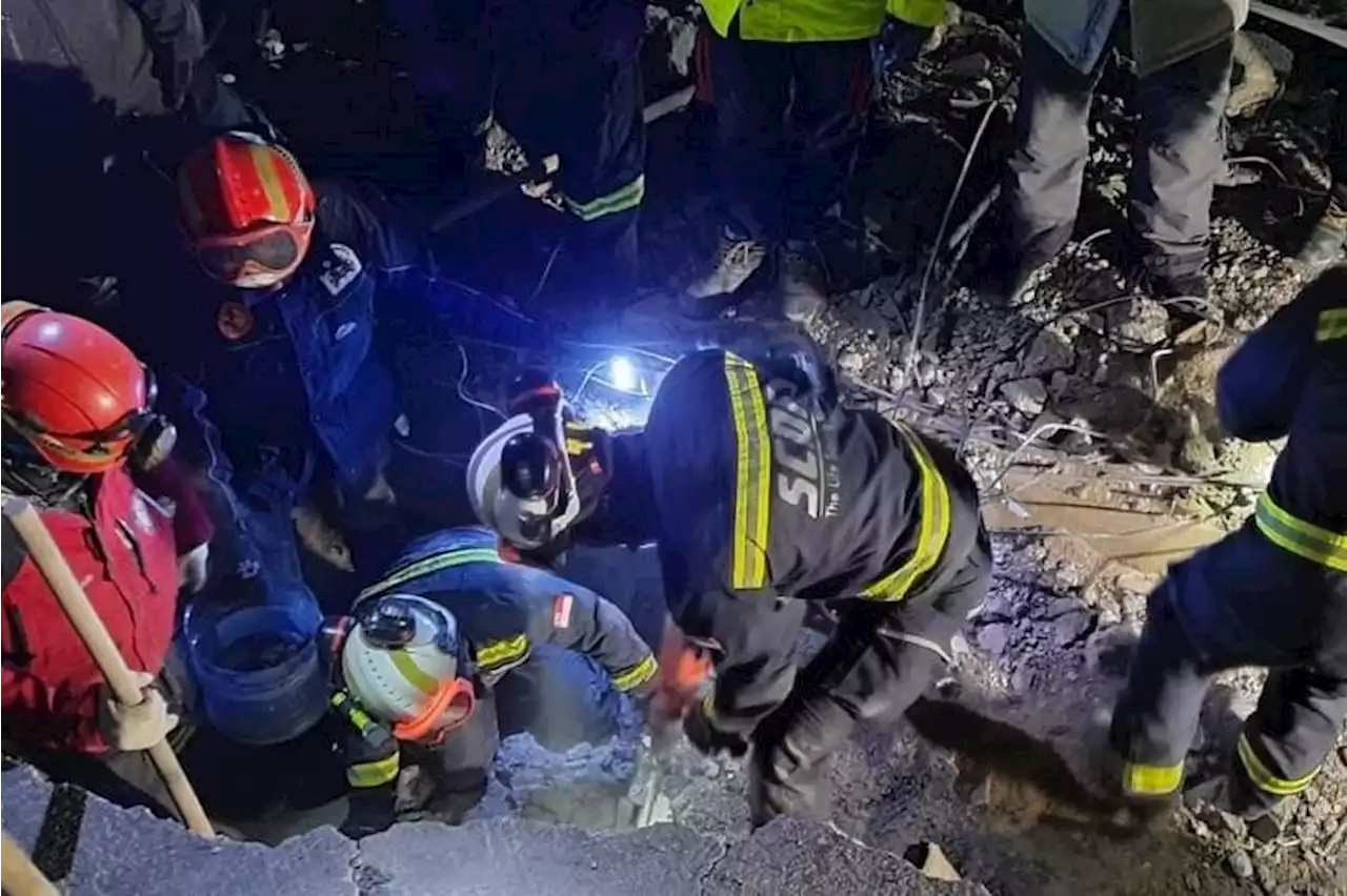 Singapore rescuers save boy from collapsed building in earthquake-stricken Turkey town