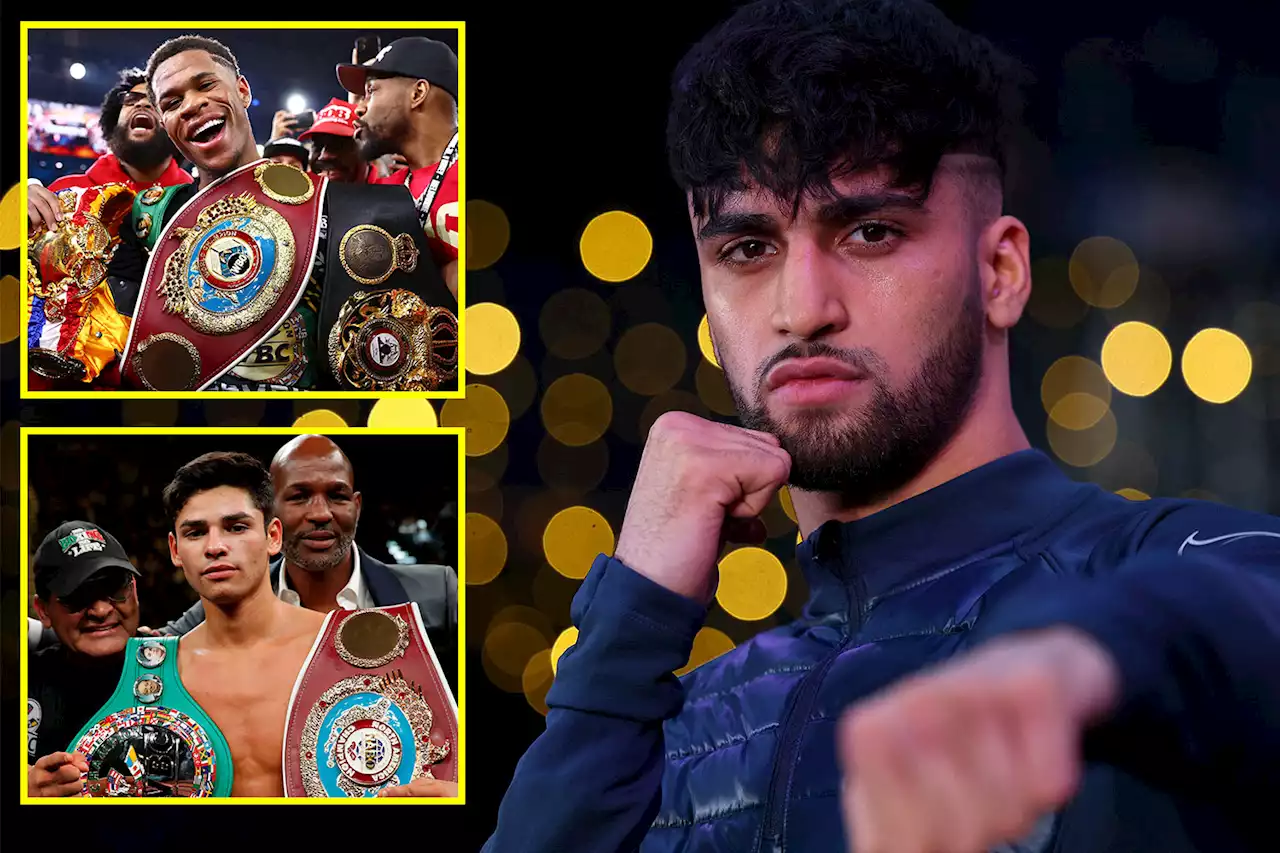 Adam Azim demanding headline fights and wants to be bigger than Devin Haney and Ryan Garcia